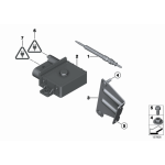 Sterownik świec żarowych BMW E60N E81 E83 E87N E84 E90 E91 E92 E93 318d 320d 316d 116d 118d 120d 123d 520d X1 X3 - 12217798000