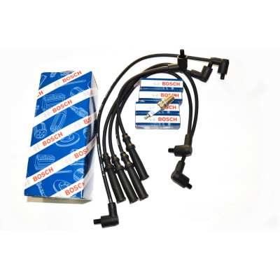 Przewody zapłonowe + świece BMW E36 E30 E34 316i 318i 518 M40