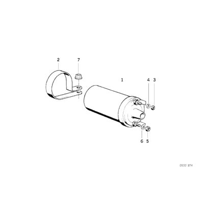 Cewka zapłonowa BMW E30 E32 E34 E36 316 318 320 325 520 525 530 535 730 735 750 - 12131286087