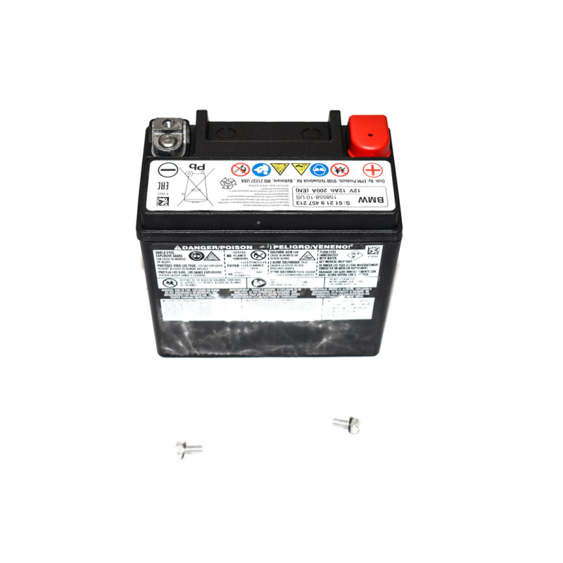 Akumulator AGM BMW K18 K19 K21 K22 K23 K25 K255 K27 K28 K29 K32 K33 K40 K43 K50 K51 K53 K54 K70 K71 - 61218394179