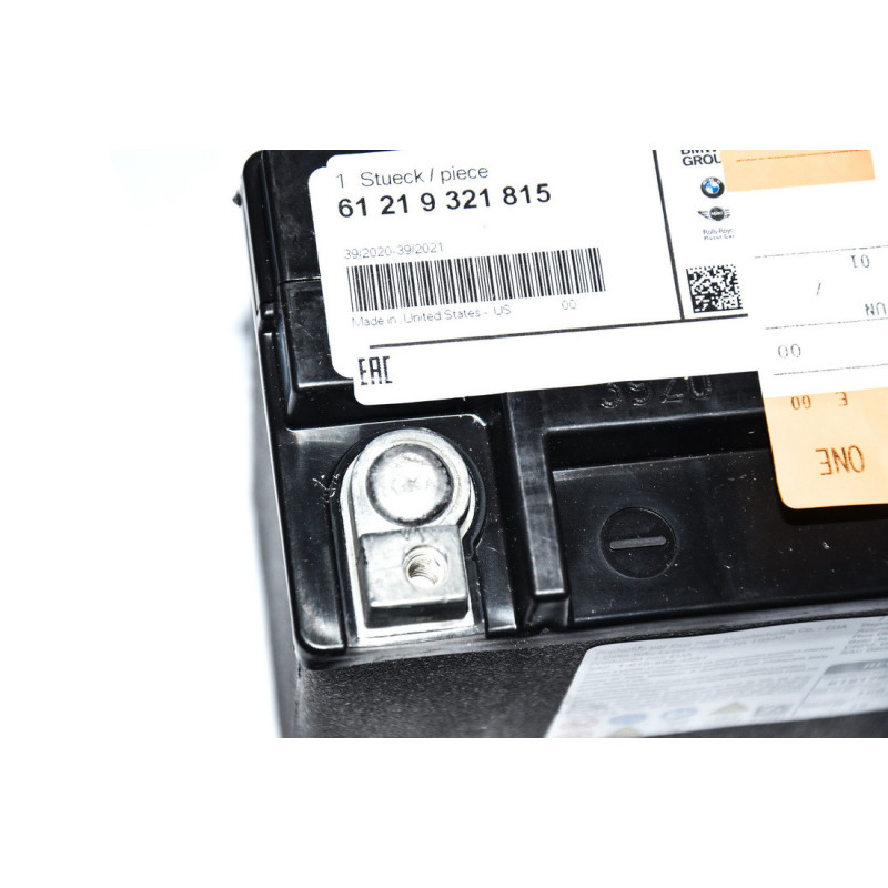 Akumulator AGM BMW I01 i3 i3s - 61219321815