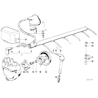Świeca zapłonowa BMW E24 M6 M635CSi E28 M5 E30 M3 - 12129061882