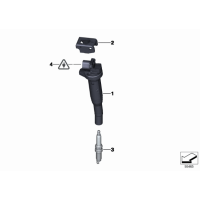 Cewka zapłonowa BMW E46 E60 E90 E65 X5 X3 520 525 530 316 318 330 - 12131712219