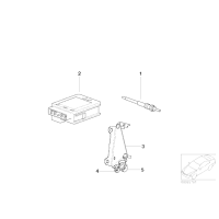 Świeca żarowa BMW E46 X5 E90 E60 E87 318d 320d 330d 520d 525d 530d 118d 120d - 12237786869