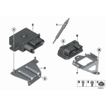 Sterownik świec żarowych BMW E70N E71 F01N F07 F10 F11 F15 F25 F30 F31 F36 - 12218519472